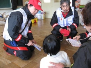 東日本大震災における救護班の活動